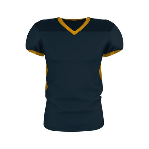 Badger Sport Adult Elusive Football Jersey, Sizes 2XL-4XL (A00173-026408), Color 'Navy/Gold'